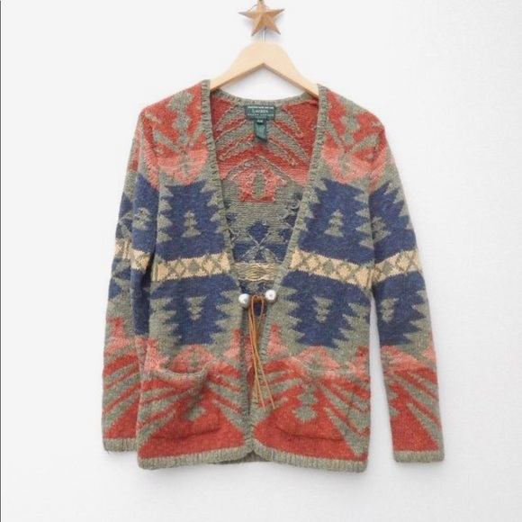 Ralph Lauren Navajo Cardigan 